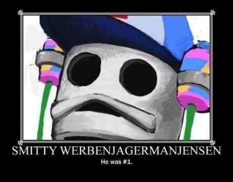 RebelRobot808's profile picture. Smitty Werbenjagermanjenson