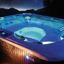 A backyard hot tub says the living is easy. Hot Spring Spas can help you make the most of your backyard hot tub lifestyle.