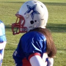 I love football, i play pop warner football for the Hyde Park Cowboys, I like Horror movies, 3