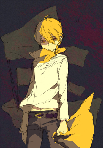 Hey! Im Masaomi!! Im the leader of the Yellow Scarves color gang and will stop at nothing to protect those i care for. You mess with them you mess with me. #OC