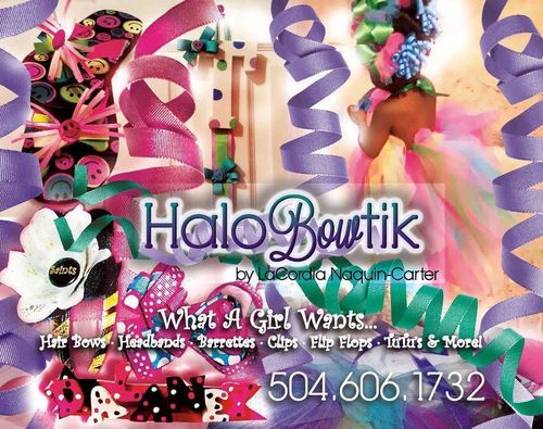 I specialize in Hair Décor (Hair Bows, Barrettes, Headbands, etc), Tutus, Lace/Ribbon/Tutu Socks, Ribbon Belts...Jewelry and Body Contouring Wraps!
