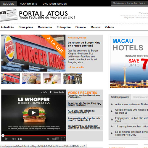 Portail Atous est un portail d'#actualités et d'#informations tenu par une équipe de journalistes et de rédacteurs #web.