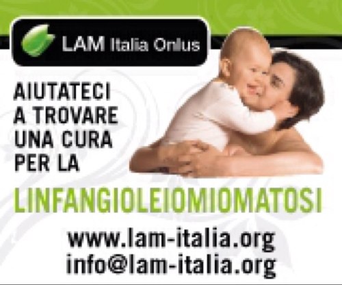 Lamitalia's profile picture. LAM Italia Onlus si prefigge di promuovere con urgenza la ricerca di un trattamento efficace e di una cura della linfangioleiomiomatosi (LAM).