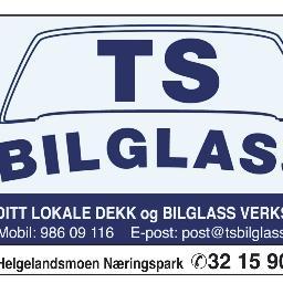 TS Bilglass a/s
Vi utfører alt innen Dekk og bilglass,på alle merker og modeller