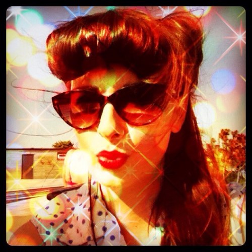 1950's fanatic in search of a flux capacitor. Vintage blogger. Currently enrolled at Pin Up School.