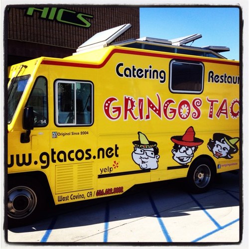 GRINGOS TACOS is a  restaurant/catering/ Foodtruck food truck LA Los Angeles ca Where the party goes... GRINGOS! 6266220002/6265021052 info@gtacos.net