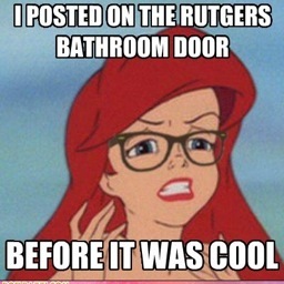 Rutgers University Bathroom Patrol. Please help in sending updates of the status of rutgers bathrooms or funny wall posts