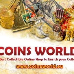 Collectibles online shop. Buy online coins, Euro coins, stamps, paper money, gold coins, silver coins, ancient coins and more at Coins World.