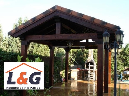 Fabricantes de Pergolas, Decks, Laminas de Policarbonato, trestauraciones en madera, juegos, etc.