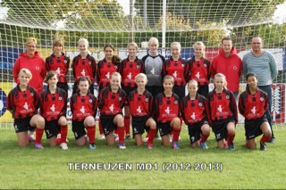 Meidenteam vv Terneuzen!