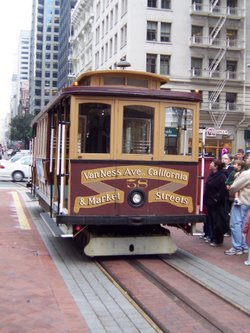 The only Twitting Cable Car in SF who wishes that people would stay home because they fart in my car!