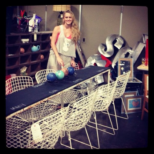 salvagedspace's profile picture. Interior & event designer, showcasing vintage furniture and home goods at City Wide Garage Sale in Austin.  Soon to come in local stores too!