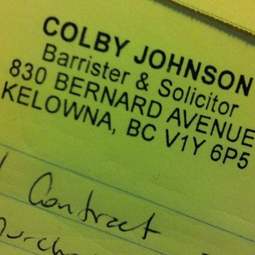 A young Kelowna lawyer commenting on life, the law, and everything in between. #yourkelownalawyer http://t.co/SWnwbBFrRJ