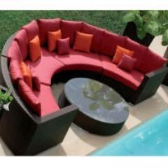 Outdoor Furniture: Sofa & Sectional Sets, Loungers, Dining & Bar Sets in variety of styles, colors and Teak, Custom Upholstery & Sunbrella Fabrics - Shop Online