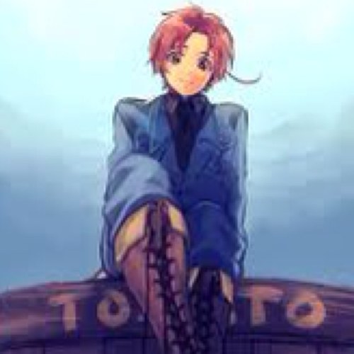 Ciao~! I'm Italy ve~ I like painting & pastaaaaa~! Germany I wrote a song about you~!