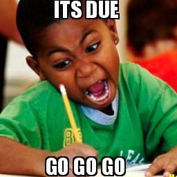 Why is homework so shitty? Will follow back for now..