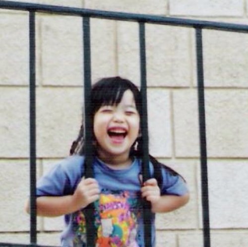 I laugh with one face, I weep with the others
