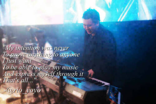 rio_yoyo's profile picture. Full-time private English Teacher. Semi-musician. Real-life dramatist. A learning movie maker and photographer. Art-minded entertainer.