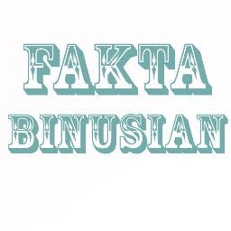 Berbagi fakta dan informasi dari Binus, mahasiswa binus, dan kampus Binus