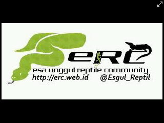 ERC adalah sebuah komunitas yang terbentuk atas dasar kepedulian terhadap pelestarian lingkungan dan habitatnya khususnya reptil endemik Indonesia