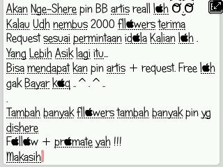 Mau pin artis kesukaan mu? Kelik follow dan tunggu fllwrs fp ini 2000 kalian bisa req loh !! cek my favorite☺