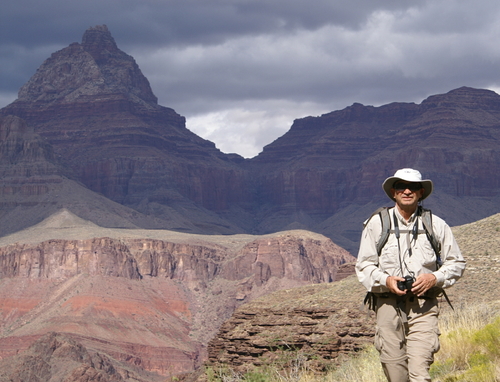 Husband, grandfather, traveler, hiker, backpacker, cyclist, camper,patent attorney, physicist, writer.