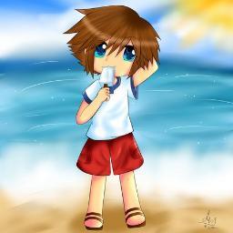 @YourHeroLink2 protects me's ands I woves @Kid_Riku sow hands offs hims c: