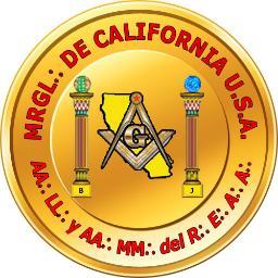 MRGL de California USA. AA:. LL:. y AA:. MM:. del R:. E:. A:. A:.