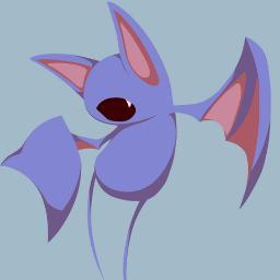 Hai, I'm Zantana, a wild Zubat. Won't you be my friend? (Lv. 27 Move Set: Bite, Wing Attack, Swift, and Air Cutter)