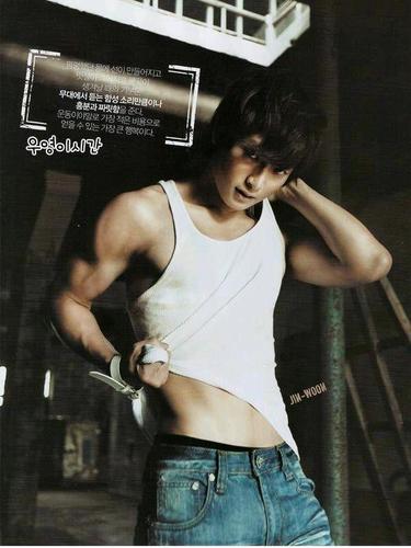 [V] 2AM Jinwoon from @M_BERroleplayer | 91line | I'm a cute and  lucky star
