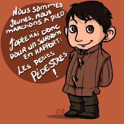 Gauvain_au_Panc's profile picture. Chevalier au pancréas, fils du roi Loth. Je sais cligner de l'oeil. #Kaamelott