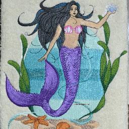 I embroider hand towels and sell them on Ebay and on Etsy.  Towels Tasetefully Done is my store, user name is Dwezil12345.  Come check it out!