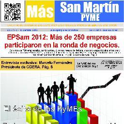 Primer diario PYME Gratuito de San Martín 5000 ejemplares distribuidos en cada rincon productivo de San Martín. DISTRIBUCIÓN PERSONALIZADA PARA PYMES