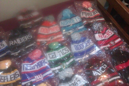 The lowest priced hats in town. Get'em now while they're here. These hats are flying off the shelves!!!