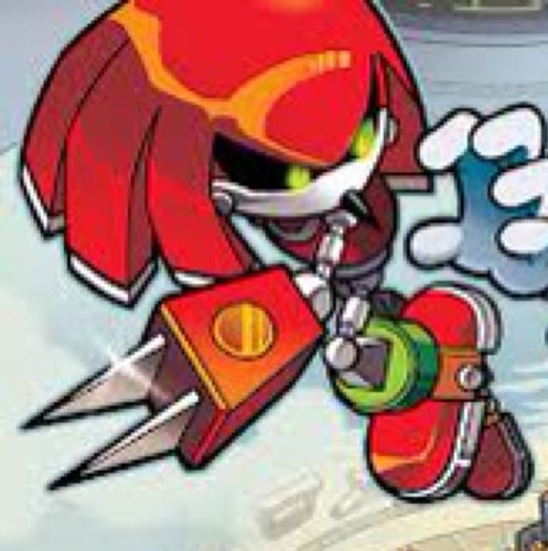 TheIronEchidna's profile picture. I was built to rival knuckles in the power department. All hail @Metal_Blur . Bow before his might. #metallix