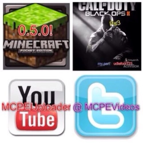 I upload minecraft videos as often as I can, and post news about updates and things for MCPE. Leave a follow and a sub :)