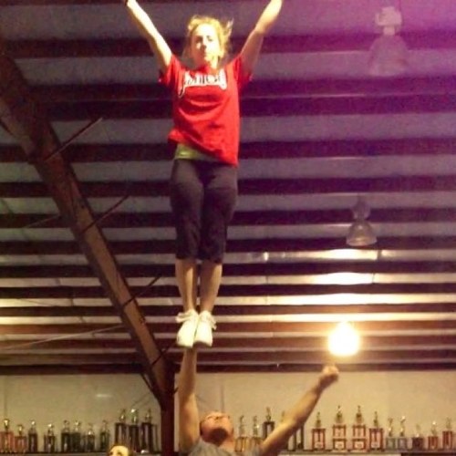 cheerleading and tumbling ________