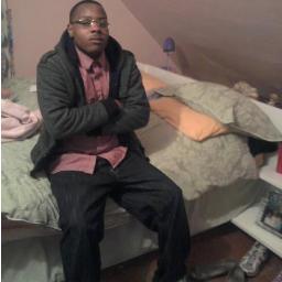 Young man making a living