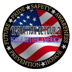 OperationDetour's profile picture. Gang/drug prevention program developed in cooperation  law enforcement agencies to create awareness of the dangers and consequences of drug trafficking/use