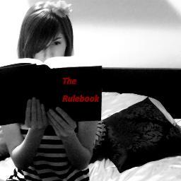 TheRuleBook's profile picture. ♥ This is my little black book of rules, quotes & advice on trying to survive the battlefield of #love. 700+ amazing followers & counting :) #teamfollowback ♥