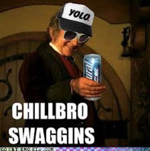 I'm Bimbo Faggins. I touched a disturbing creature, took his ring, humped a troll and most importantly I fucked your bitch while fighting a dragon.