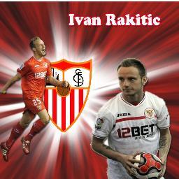 Somos el club de fans de Iván Rakitic. Jugador del Sevilla Futbol Club. Con el 11 a la espalda