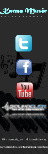 Songwriters Producers & Musicians Only deal with serious artist  Email:Karmaistheway@gmail.com Quality Beats & More! Like Us On Facebook http://t.co/nggl3Ik6