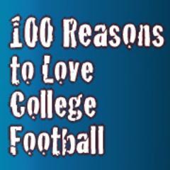 Tweets and information about the upcoming book titled 100 Reasons to Love College Football, authored by Kevin McGuire. Release date pending.