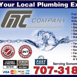 Full Service Plumbing repair and Drain Service   Serving Santa Rosa, Petaluma, Cotati, Rohnert Park, Windsor, Healdsburg      707-538-8000