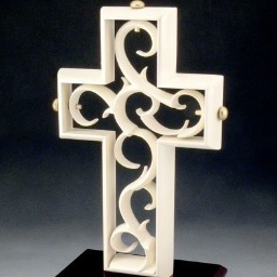 The Unity Cross is a new & unique wedding ceremony item which is assembled during the ceremony to represent two becoming one.