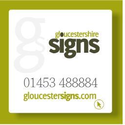 glossigns's profile picture. Signage experts in installations and vinyl graphics covering all of Gloucestershire, and a bit farther....sometimes !