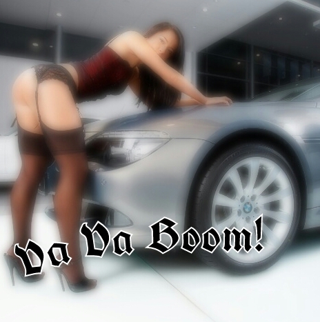 The Perfect Rides and the Sexiest Brides! So, would you spend your life with the ride or make the girl your bride? #VaVaBoom! Instagram: RideOrBride
