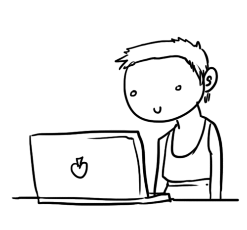 A Flat faced gamer. HIS FACE IS SO CLOSE TO SCREEN LOLOLOLOL