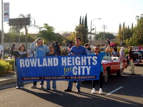 Rowland Heights advocate for cityhood
